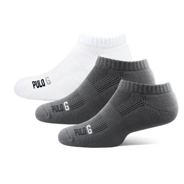 【PULO】9雙組 純棉透氣網襪.隱型氣墊襪(隱形襪/裸襪/毛巾底厚襪/運動襪/男襪子/防磨耐磨)