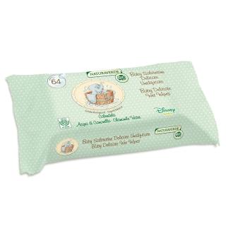 【義大利Disney】即期品-Dumbo有機嬰幼兒濕紙巾-64抽