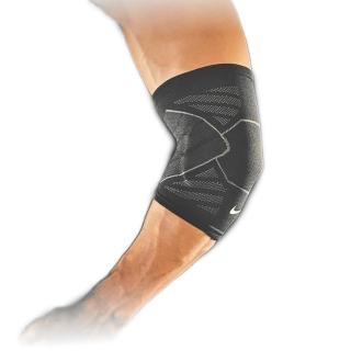 【NIKE 耐吉】Nike Knit Elbow Sleeve    護肘 4D 防護 運動 訓練 支撐 透氣 黑(NMS77031LG)