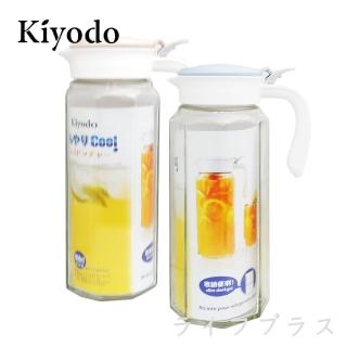 KIYODO紫羅蘭玻璃水壺-1000ml-2入組