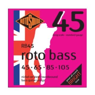 【Rotosound】RB45 45-105 四弦貝斯套弦(原廠公司貨 商品品質有保障)