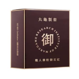 【丸龜製套】職人摩粒御石紅(三合一型6入/盒)