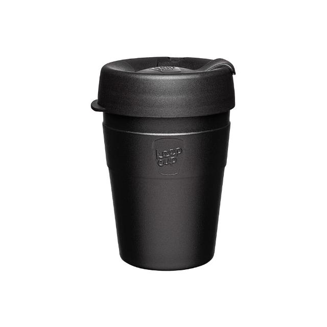 【KeepCup】澳洲 KeepCup 雙層真空隨身杯 M - 魅力黑(KCTM206)