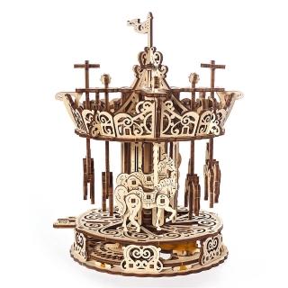 【Ugears】自我推進模型(霍爾斯的旋轉樂園)