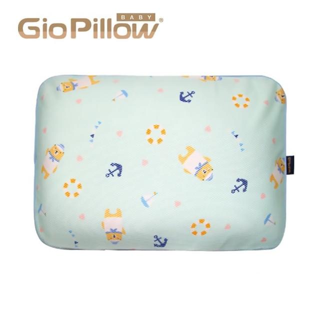 【GIO Pillow】超透氣防蹣兒童枕頭-單枕套組 L號 2歲-8歲適用- 公司貨(透氣 可水洗)