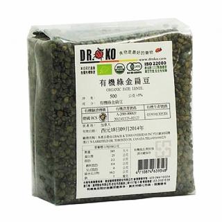【DR.OKO 德逸】有機綠金扁豆(500gx1入)