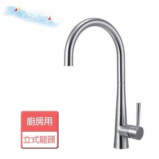 【CSK 稚松】不鏽鋼廚房單槍龍頭-無安裝服務(GT2516B)