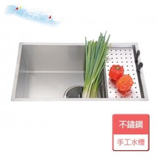 【CSK 稚松】不鏽鋼水槽-F系列-無安裝服務(CSKF7446)