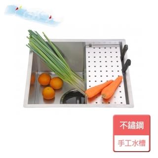 【CSK 稚松】不鏽鋼水槽-F系列-無安裝服務(CSKF4946)