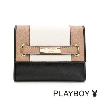 【PLAYBOY】短夾 摩登都市系列(棕色)