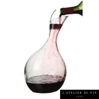 【L’ATELIER DU VIN】曲線醒酒瓶+曲線醒酒器組