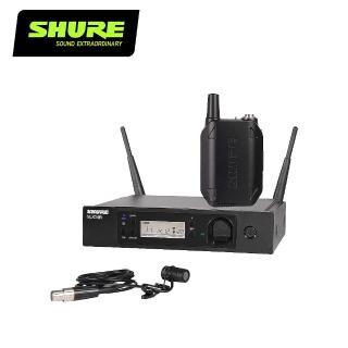 【SHURE】GLXD14R / WL185 領夾式無線麥克風系統(採訪/演講/收音均適用-原廠公司貨)