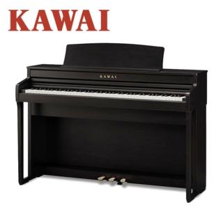 【KAWAI 河合】CA49 R 88鍵木質琴鍵 數位電鋼琴 玫瑰木紋色款(原廠公司貨 商品保固有保障)