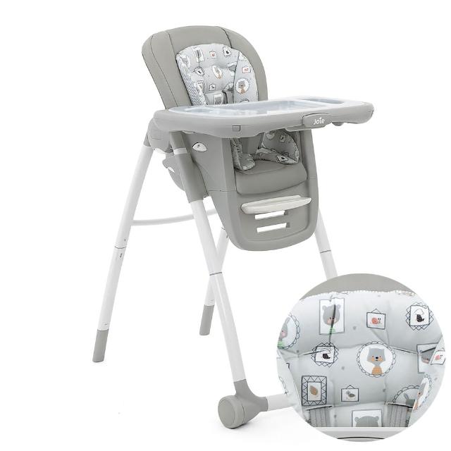 【Joie官方旗艦】multiply 6in1成長型多用途餐椅+比得兔吸盤碗+湯叉餐具組(兒童餐椅/學習餐椅/兒童椅)