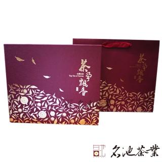 【名池茶業】茶孕飄香鮮採茶葉禮盒組(福壽梨山/梨山150克x2罐)