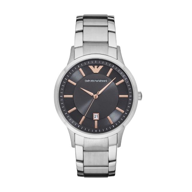 【EMPORIO ARMANI】質感時尚典範男錶42mm(AR2514)