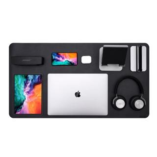 【Jokitech】桌墊 辦公桌墊 加大加寬防滑PU皮革多功能 滑鼠墊 電腦桌墊 85x45cm(防疫 在家工作上班 5款)