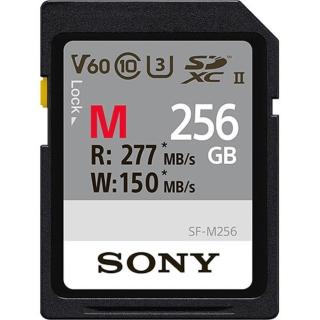 【SONY 索尼】SDXC U3 256GB 高速記憶卡 SF-M256(公司貨)