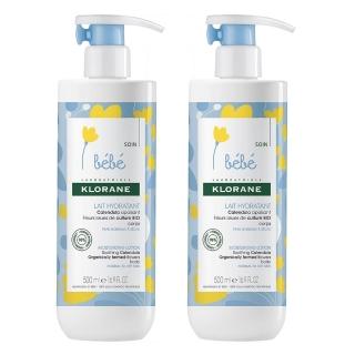 【KLORANEbebe 蔻蘿蘭寶寶】金盞花清爽身體乳500ml(2入特惠)