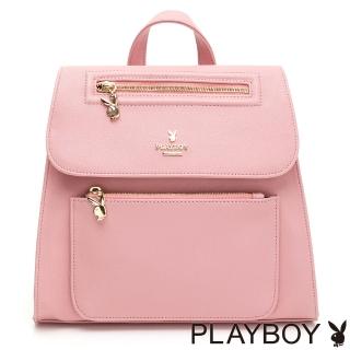 【PLAYBOY】後背包 Cozy系列(粉色)