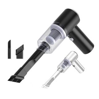 【SHANEN】USB充電汽車無線車載吸塵器 120W大功率 乾濕家車兩用 強勁吸力(車用椅座U型側睡枕)