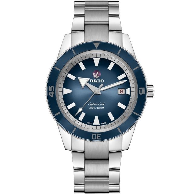 【Rado 雷達表】庫克船長自動機械腕錶(R32105203)