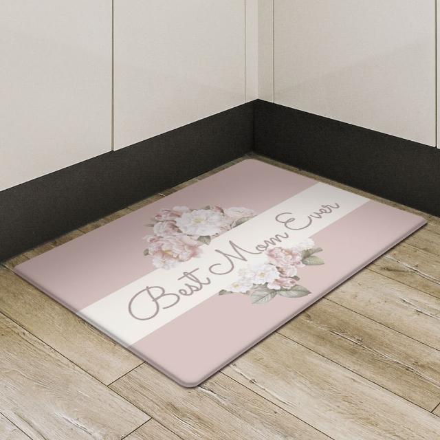 【半島良品】頂級防油防滑皮革地墊_45x75cm(廚房 門口 止滑 防水 免打理 回彈 地墊 地毯 防摔)