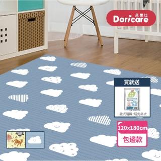 【Doricare 朵樂比】MOMO限定-超Q彈抗菌遊戲地墊-包邊款3款任選12mm(120x180cm)