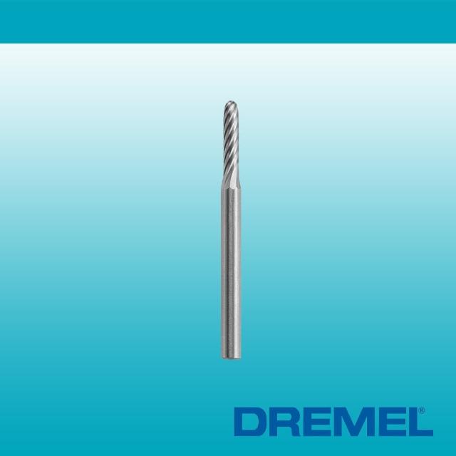 雙11限定【DREMEL 精美】3/32吋 2.4mm 圓頭直型碳化鎢滾磨刀(9904)