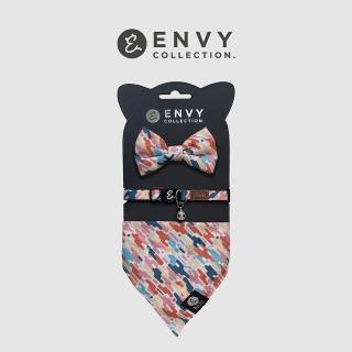 【ENVY COLLECTION】貓頸圈 雲彩變奏曲三件組(頸圈領結領巾)