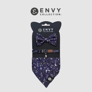 【ENVY COLLECTION】貓頸圈 碎石狂想曲三件組(頸圈領結領巾)