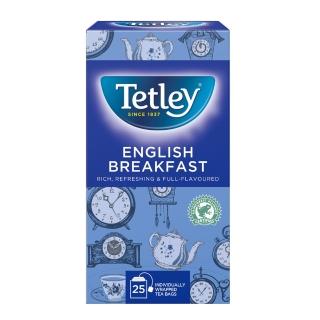 【Tetley泰特利】英式早餐茶2gx25入x1盒(紅茶)