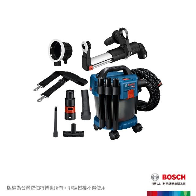 【BOSCH 博世】鎚鑽用無塵作業套件 GDE 16 Plus + GAS 18V-10 L (不含電池、充電器)