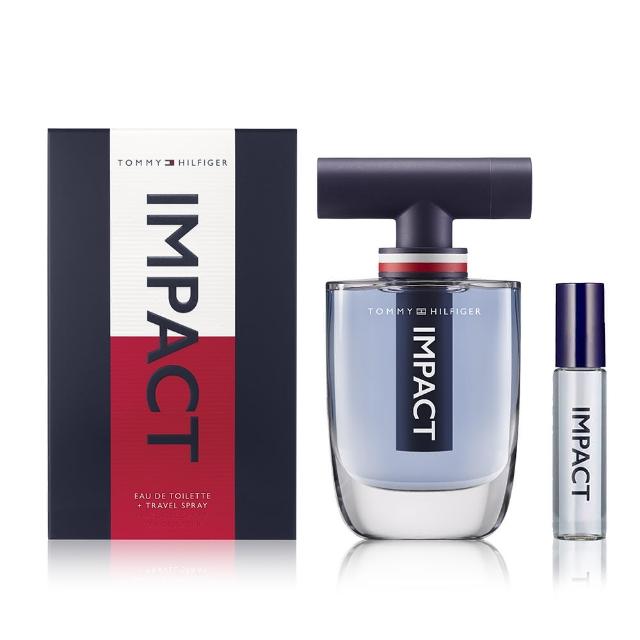 【Tommy Hilfiger】Impact衝擊效應男性淡香水100ml+針管4ml(原廠公司貨)