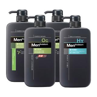 【曼秀雷敦】男士沐浴乳 4入組(3款任選 草本制菌/海洋清爽/淨味去油)