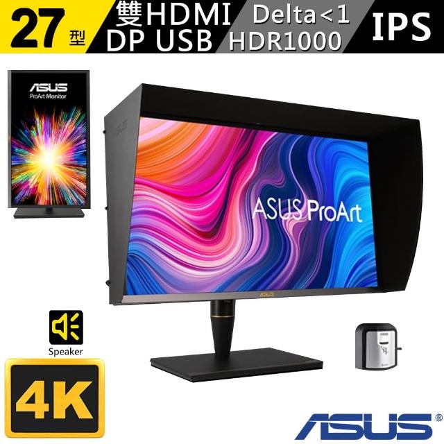 【ASUS 華碩】ProArt PA27UCX 4K HDR mini LED 27吋 專業螢幕