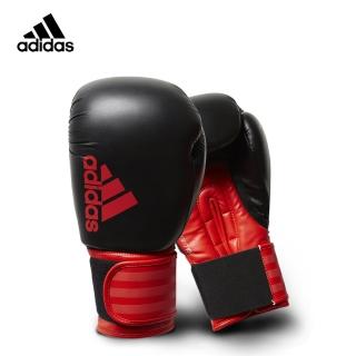 【adidas 愛迪達】Hybrid100 拳擊手套 黑紅(踢拳擊手套、泰拳手套、沙包手套)