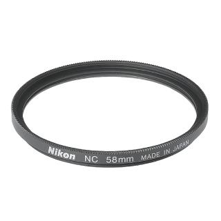 【Nikon 尼康】NC FILTER 58mm 原廠保護鏡(公司貨)