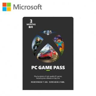 【Microsoft 微軟】Xbox Game Pass for PC 3個月訂閱服務-下載版(購買後無法退換貨)