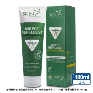 【紐西蘭Skin Technology】Picaridin 25%瑞斌12H長效防蚊乳霜 180GM(派卡瑞丁 乳霜)