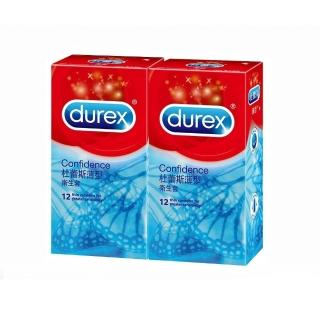 【Durex杜蕾斯】薄型裝衛生套12入*2盒