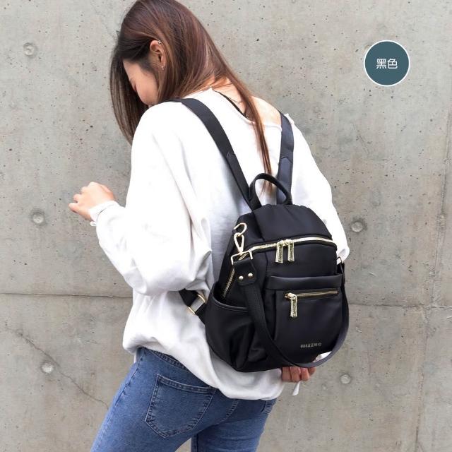 【Catsbag】防潑水兩用多層尼龍後背包A4不能放 1863(防水包 #後背包 #側肩包)