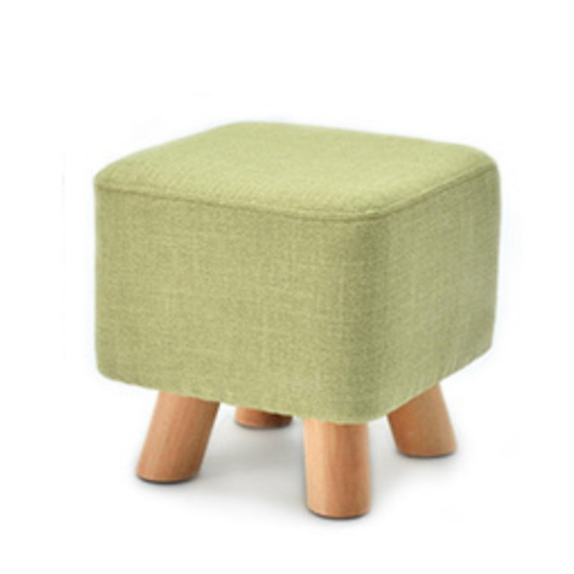 【AOTTO】日系無印風實木方形椅凳 換鞋凳 矮凳(買一送一  三色可選)