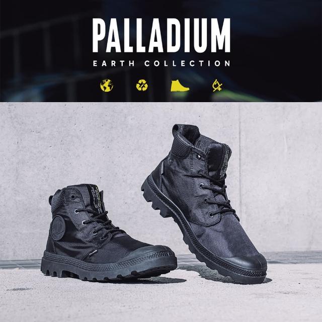 Palladium Pampa Cuff Rcycl Wp 再生纖維中筒防水靴 男 黑 001 Momo購物網