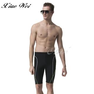 【SARBIS】大男七分泳褲(NO.B558138黑3L-4L)