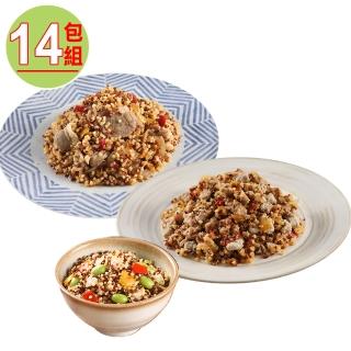 【愛上美味】雞肉/牛丼/豚丼藜麥小米 任選14包(200g/包)