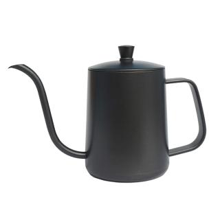 【Royal Duke】細口手沖壺600ml-磨砂黑色(304不鏽鋼 600ml 咖啡手沖壺)
