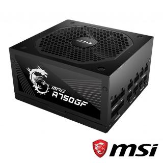【MSI 微星】MPG A750GF 80 PLUS金牌認證電源供應器
