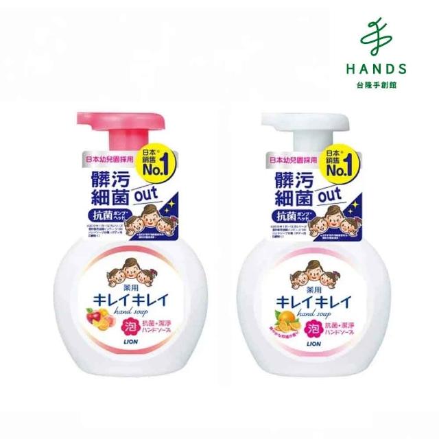 【HANDS 台隆手創館】日本獅王趣淨洗手慕斯-清新果香250ml