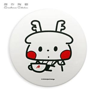 【傑作陶藝】ROKU咖啡陶瓷吸水杯墊(R02)